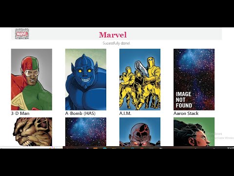 Superhero Hunter JS Application