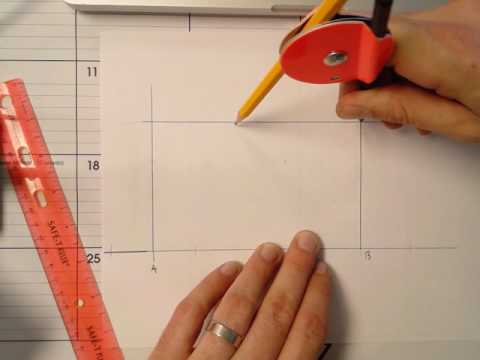 Golden Rectangle and Spiral Construction