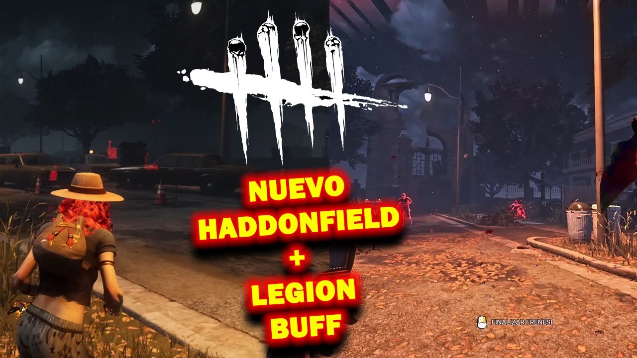 LOOPEANDO EN EL NUEVO HADDONFIELD Y LEGION BUFFEADA DBD ESPA OL YouTube