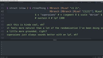 TidalCycles (1/6/2022): Payoff??