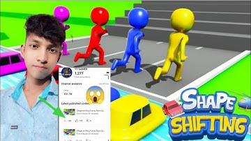 shape shifting game all levels walkthrough gameplay android-ios shift vehicle racing new cars unlock