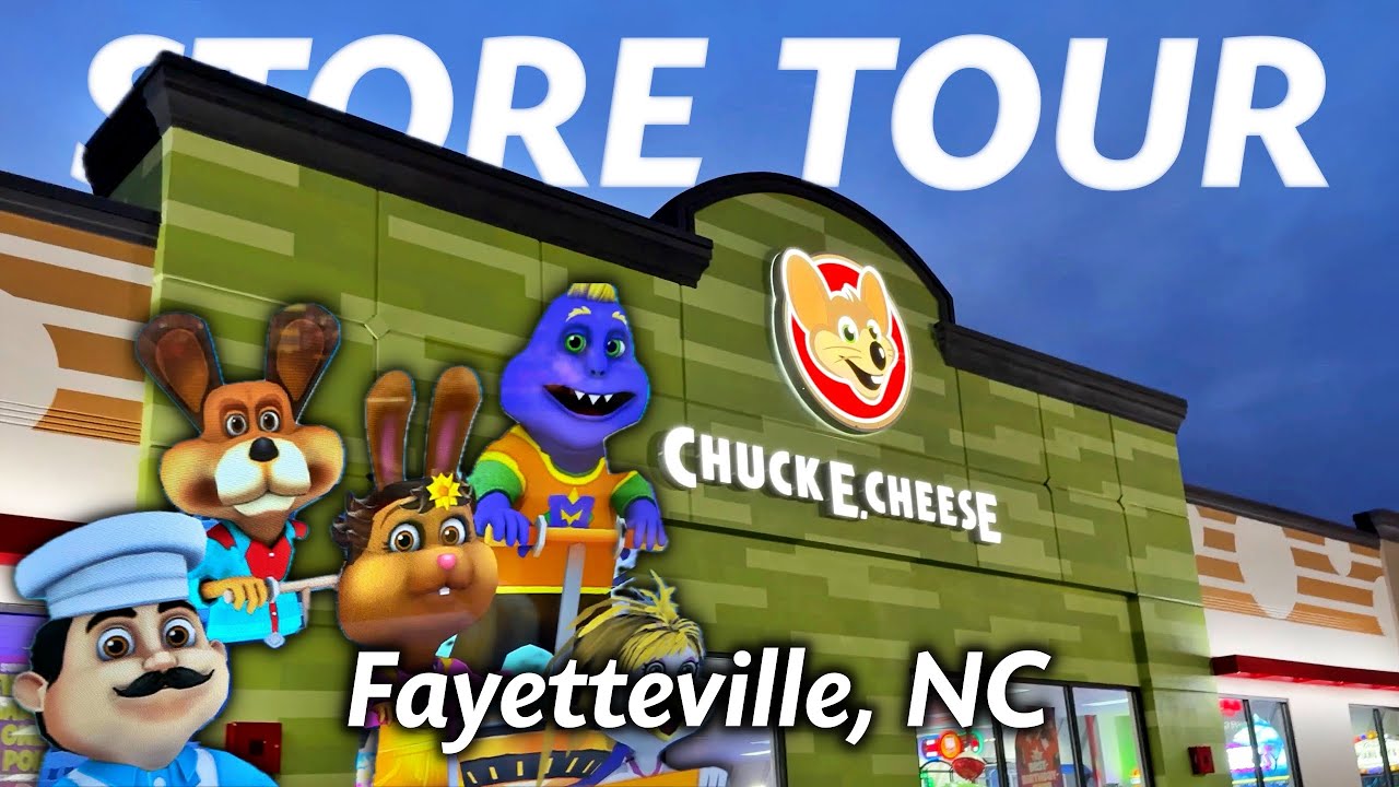 TOUR: Fayetteville, NC Chuck E. Cheese (Ninja Run & Pogo Jump!)