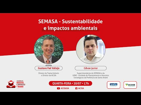 SEMASA - Sustentabilidade e impactos ambientais