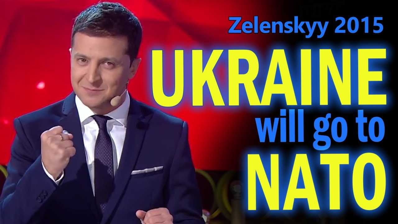 Zelenskyy covers NATO visit on comedy news program (2015, Eng subs)