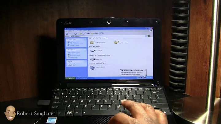 How To Install Windows XP Onto An ASUS NetBook From USB
