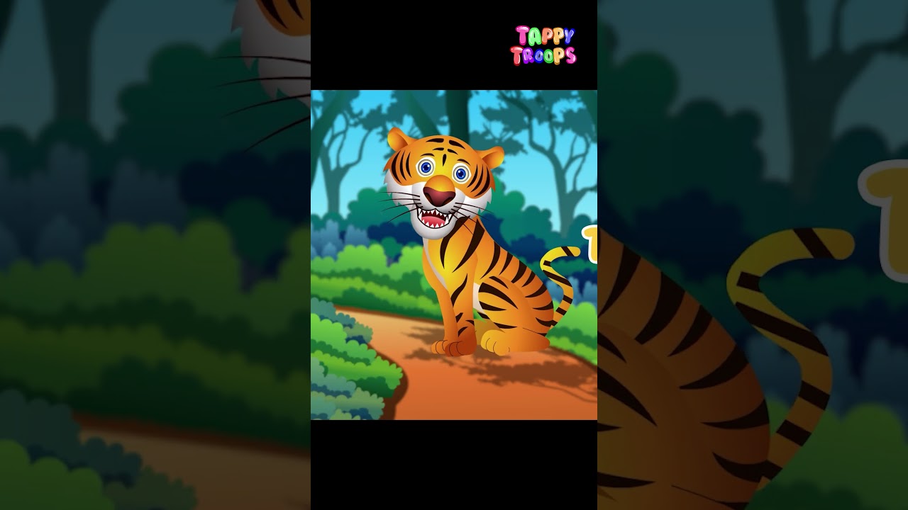 Wild Wild Animals 2|Preschool Kids Learning Songs 