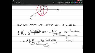 Lecture 22, Part 1 - 3D Energy Spectrum Function Integral over Wave-numbers and TKE