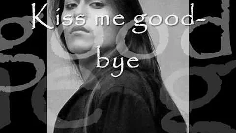 # Buck-Tick # Kiss me good-bye Lyrics on screen  (Romaji) : D