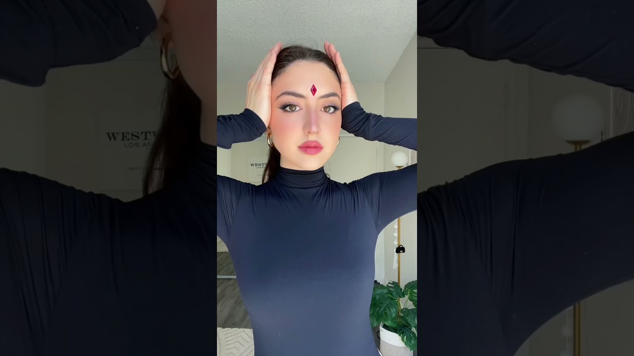 GRWM except I'm Raven from Teen Titans