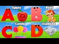 ABC Alphabet Song for Kids ♫ A to Z Phonics Sounds | Preschool Learning Video