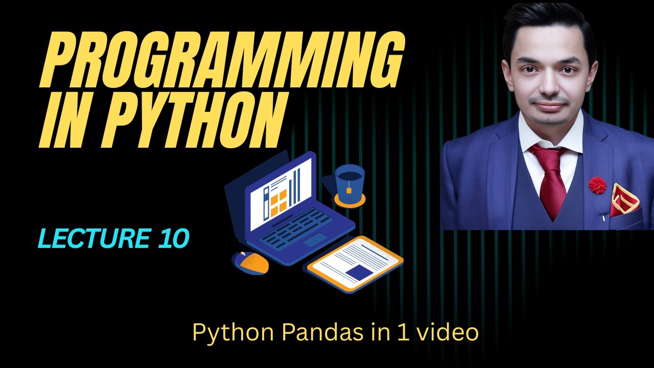 Learn Pandas in One Video | Python Data Analysis Tutorial - YouTube