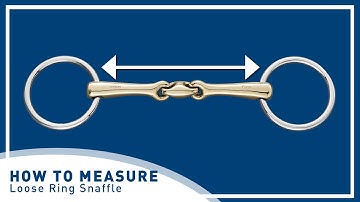 HOW TO - measure a loose ring snaffle