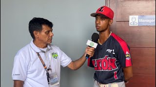 Fardy Tobal: “Estoy tratando de identificar lo que estoy haciendo diferente a la temporada pasada”.