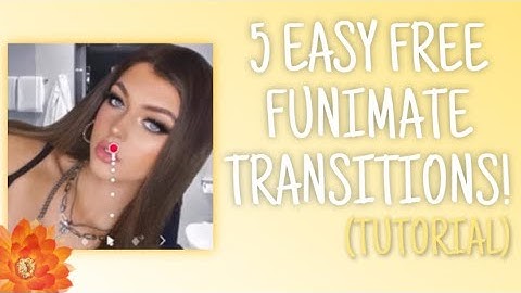 5 Free Easy Transitions Using Funimate! (#1) | Funimate Tutorial