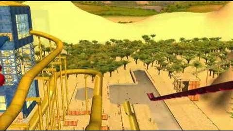 RCT3 Mega Pool Park part 2