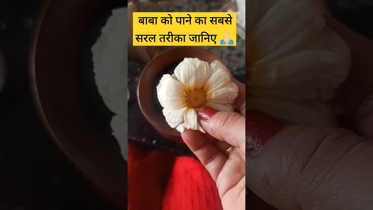 🕉️जानिए बाबा को पाने का सबसे आसान उपाय 