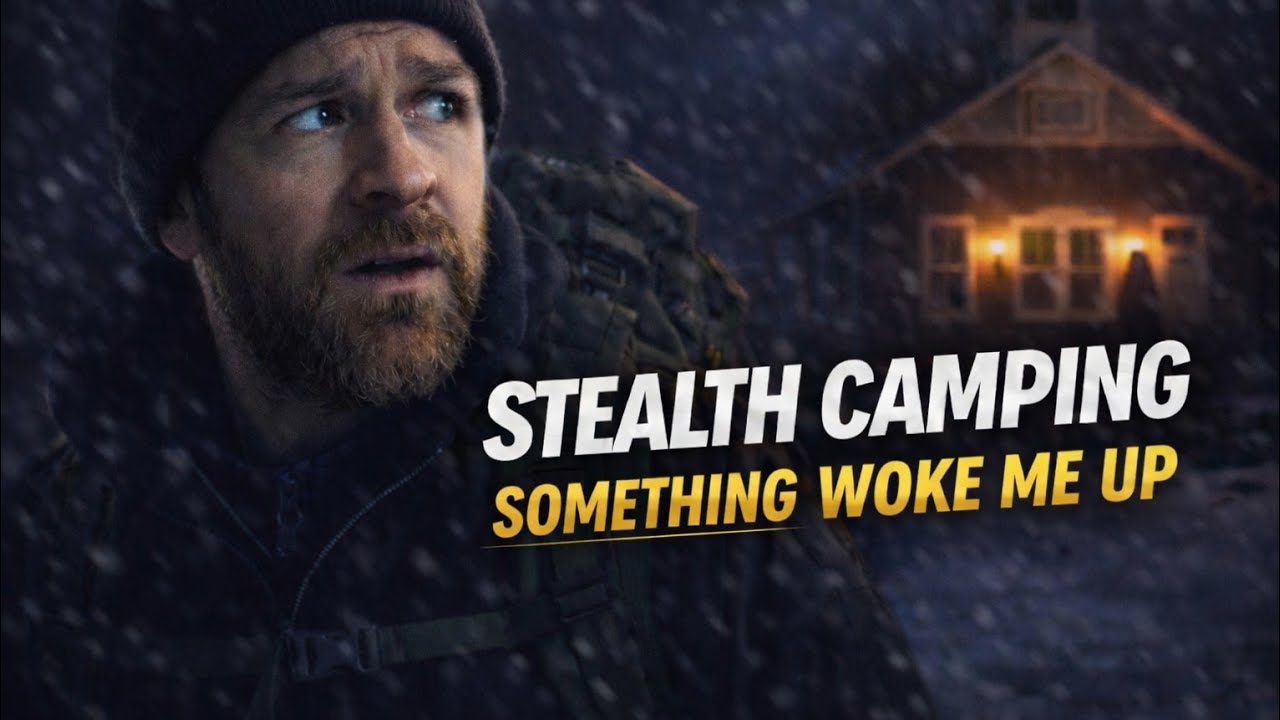 Stealth Camping a Haunted 1800s Village ( Dead of Winter)