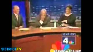 News Anchors Can't Stop Laughing At Model Failing