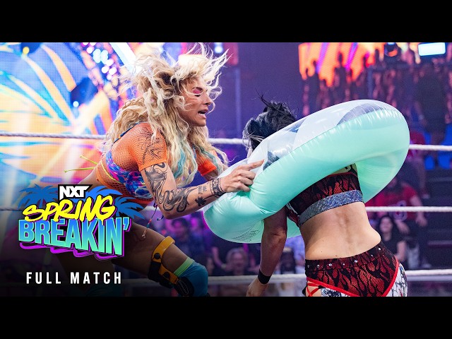 FULL MATCH: Sol Ruca vs. Blair Davenport | Beach Brawl Match: NXT Spring Breakin', April 23, 2024