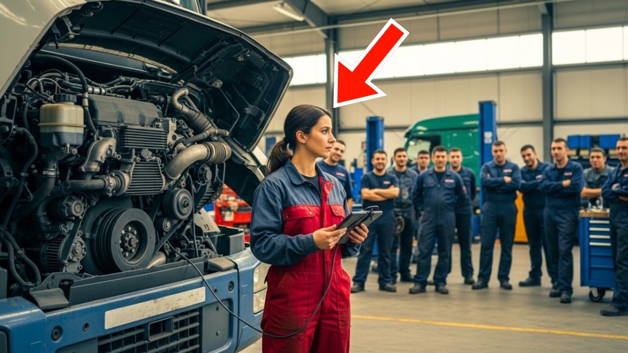 5 camion a cui 12 meccanici hanno rinunciato - Lei disse Ora tocca a me
