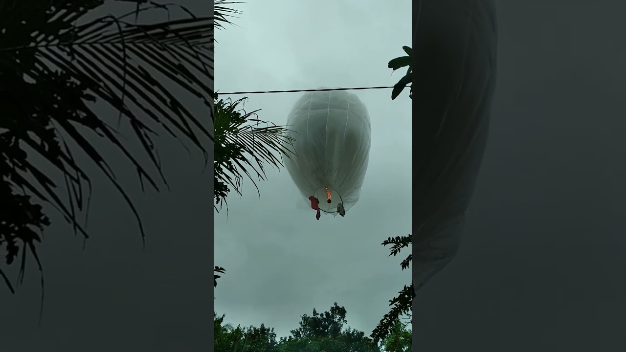 detik-detik balon udara gagal terbang 