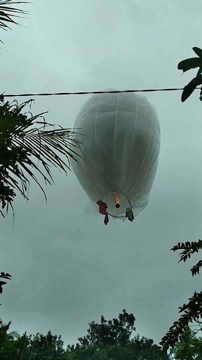 detik-detik balon udara gagal terbang #short #shorts