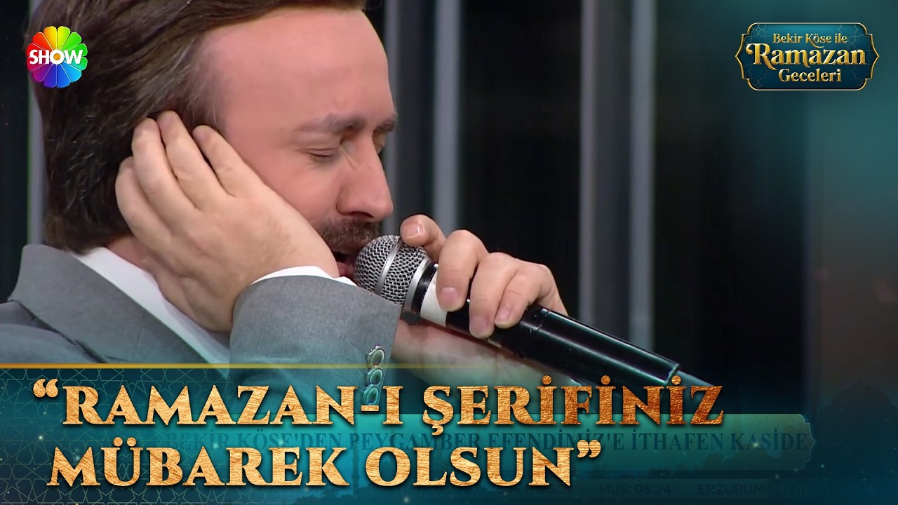 Bekir Köse'den Peygamber Efendimiz'e ithafen kaside | Bekir Köse İle Ramazan Geceleri 7. Bölüm