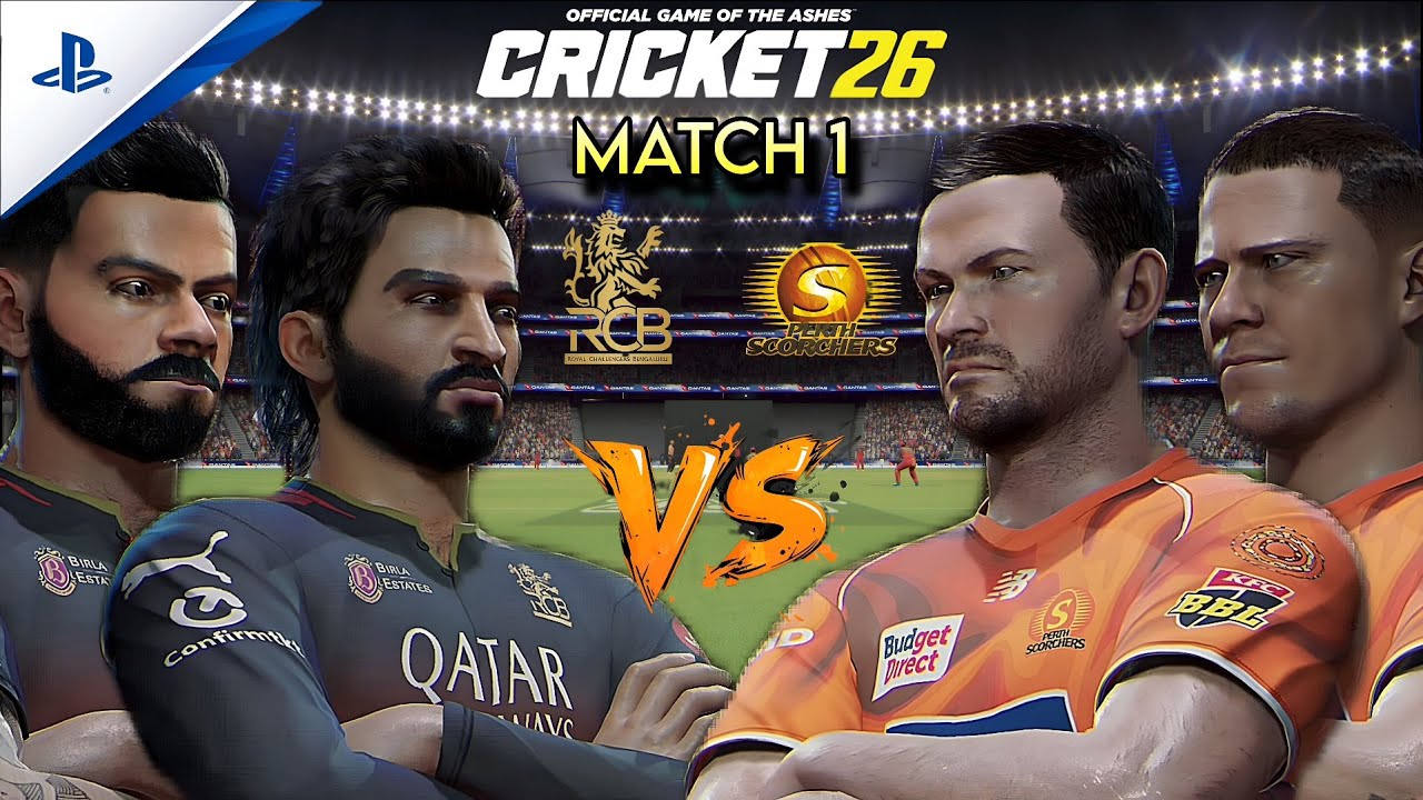 Champions League T20 🏆 | Match 1 | RCB ❤️ vs Perth Scorchers 🟠 | Last Over Thriller 😱 | Cricket 26