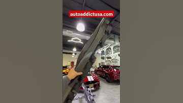 Carbon Fiber GT500 Side Skirt with Extension @AutoAddictUSA #autoaddictusa #gt500 #carbonfiber