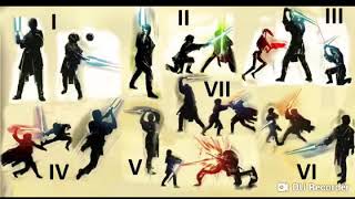 Alle Jedi Kampfstile Youtube