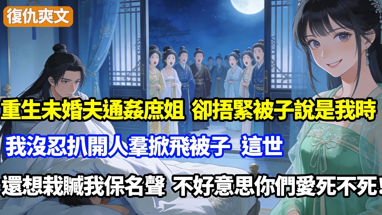 重生未婚夫通姦庶姐，卻捂緊被子說是我時，我沒忍扒開人羣掀飛被子，這世還想栽贓我保名聲，不好意思你們愛死不死！