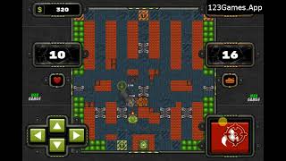 Tank Wars Gameplay & Walkthrough | Free at 123Games.App screenshot 4