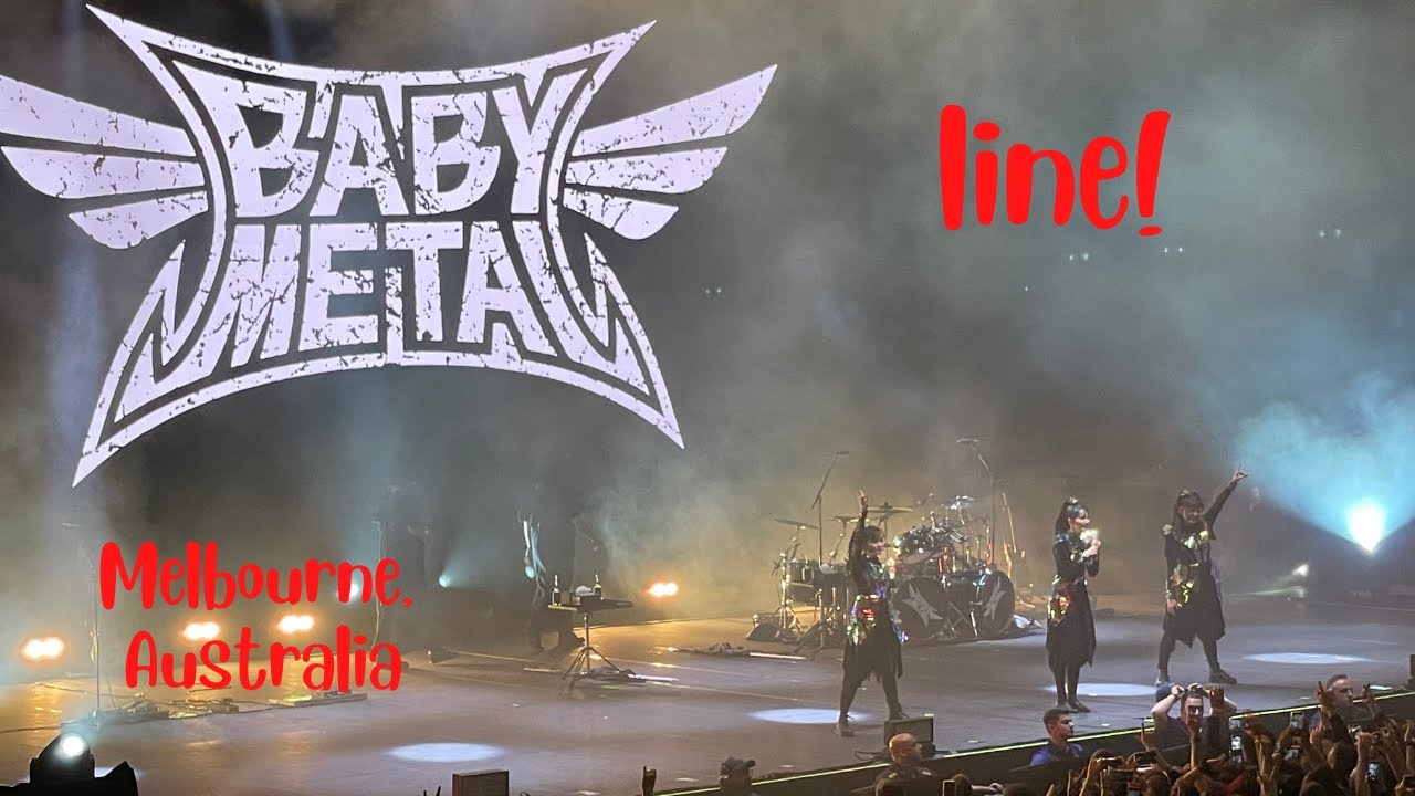 Babymetal - Iine! - Melbourne, Australia Concert (11 June 2023)