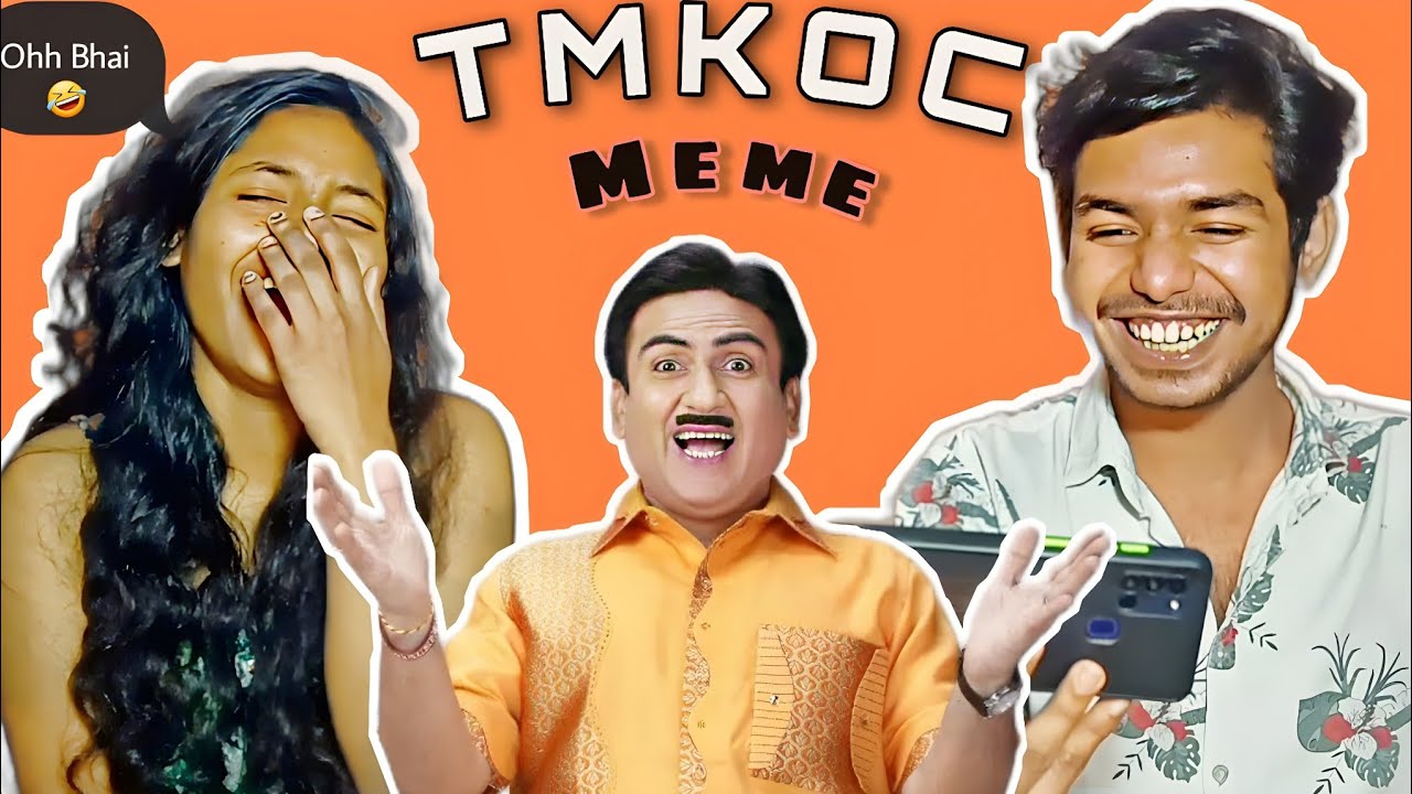 TMKOC (MEME)  REACTION BY BRO & SIS | LOT POT ft. @vvolcanic