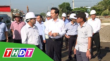 Lãnh đạo tỉnh Đồng Tháp khảo sát dự án giao thông và vùng công nghiệp phía Đông | THDT