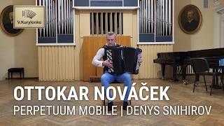 Ottokar Nováček: Perpetuum Mobile | Denys Snihirov (Accordion Transcription)