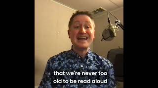 Author-Librarian John Schu says Audiobooks Are Not Cheating: Were never too old to be read aloud to
