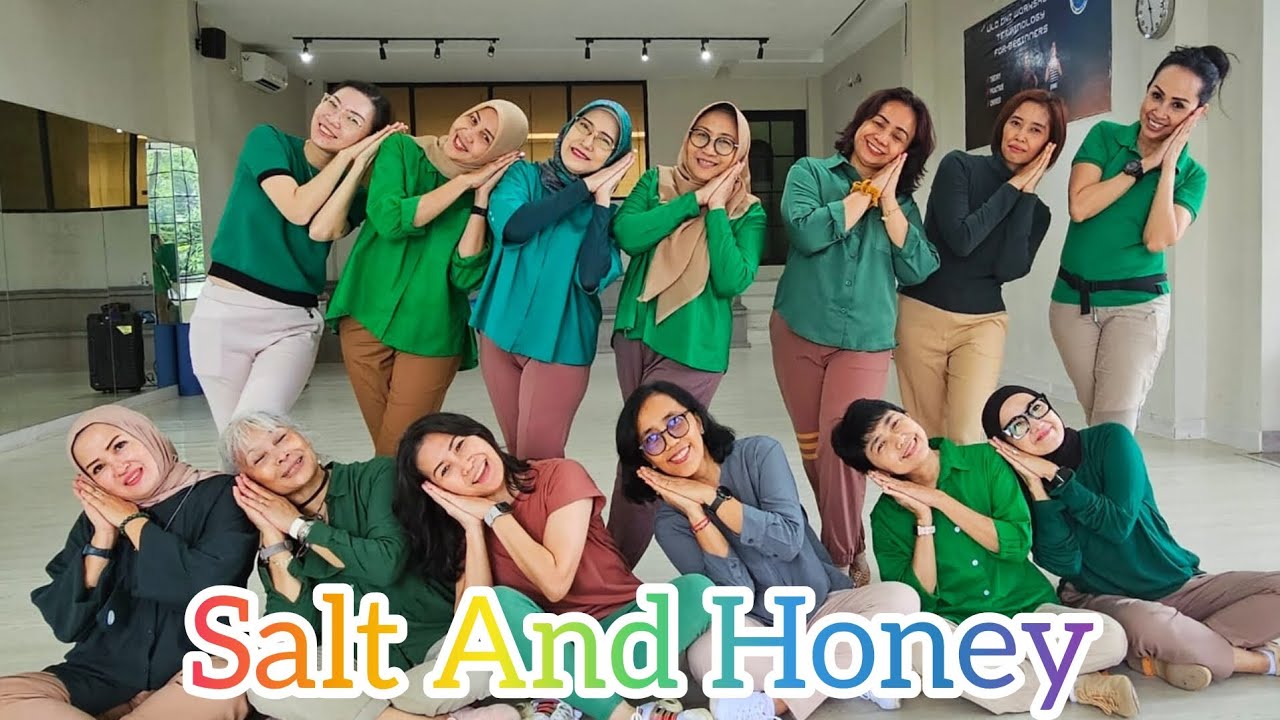 Salt and Honey || Line Dance ||  High Beginner || Choreo : Jeanie Atmaja (INA) - February 2025