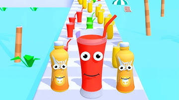Juice Run All Levels Walkthrough Mobile IOS Android, New Running Games Gameplay Max Level