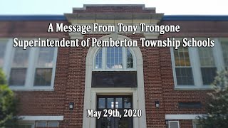 A Message from the Superintendent