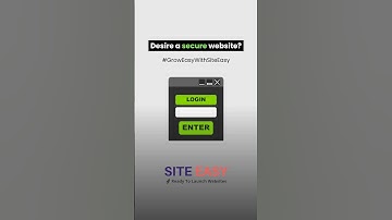Desire a secure website?