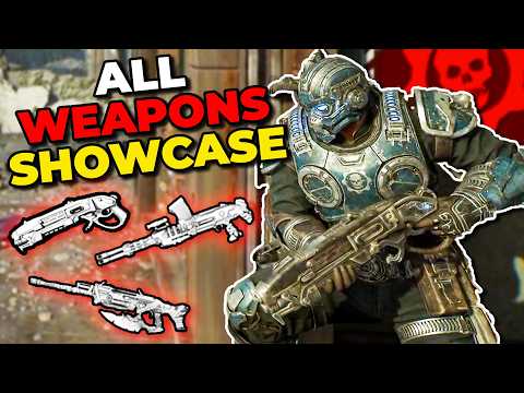 Gears Of War E-Day Every Weapon Showcase