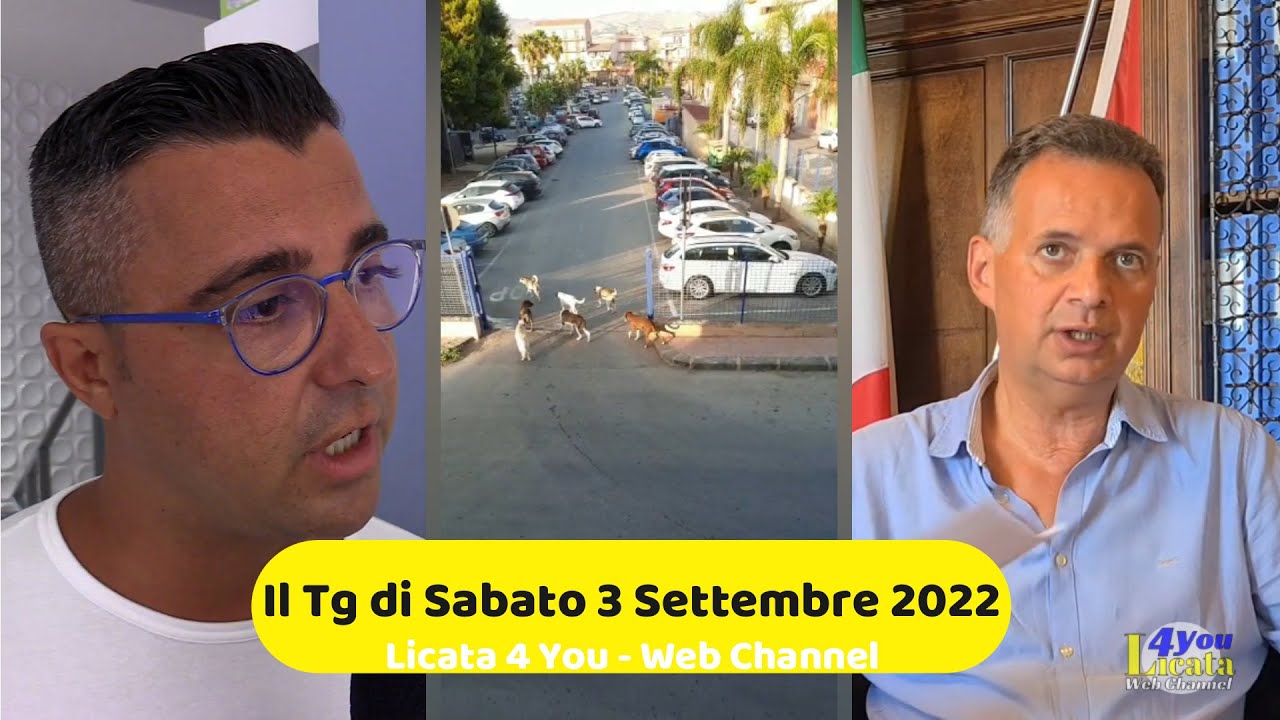 📺Il TG di Sabato 03 Settembre 2022 / Licata