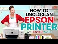 How to easily unclog your epson printer  no more printing issues