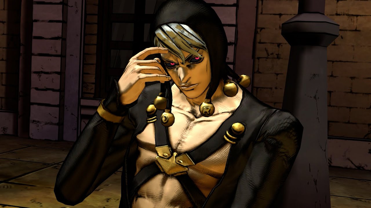 죠죠 올스타 배틀 r  리조토 네로  전체 상호작용대사 및 승리대사