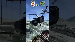 FENERBAHÇE 🆚 GALATASARAY | BeamNG.drive DERBİSİ! 💛❤️ Çarpışma Başlıyor!
