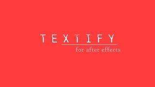 textify TEASER