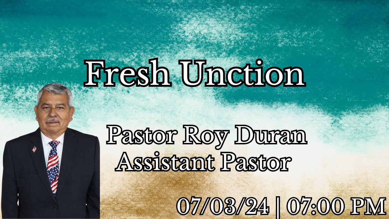 Fresh Unction | Pastor Duran