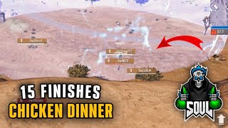 Team SouL 15 Finishes Chicken Dinner | Goblin Solo 6 Finishes | BMPS Week 2 Match 1 Highlight 🥵🚀