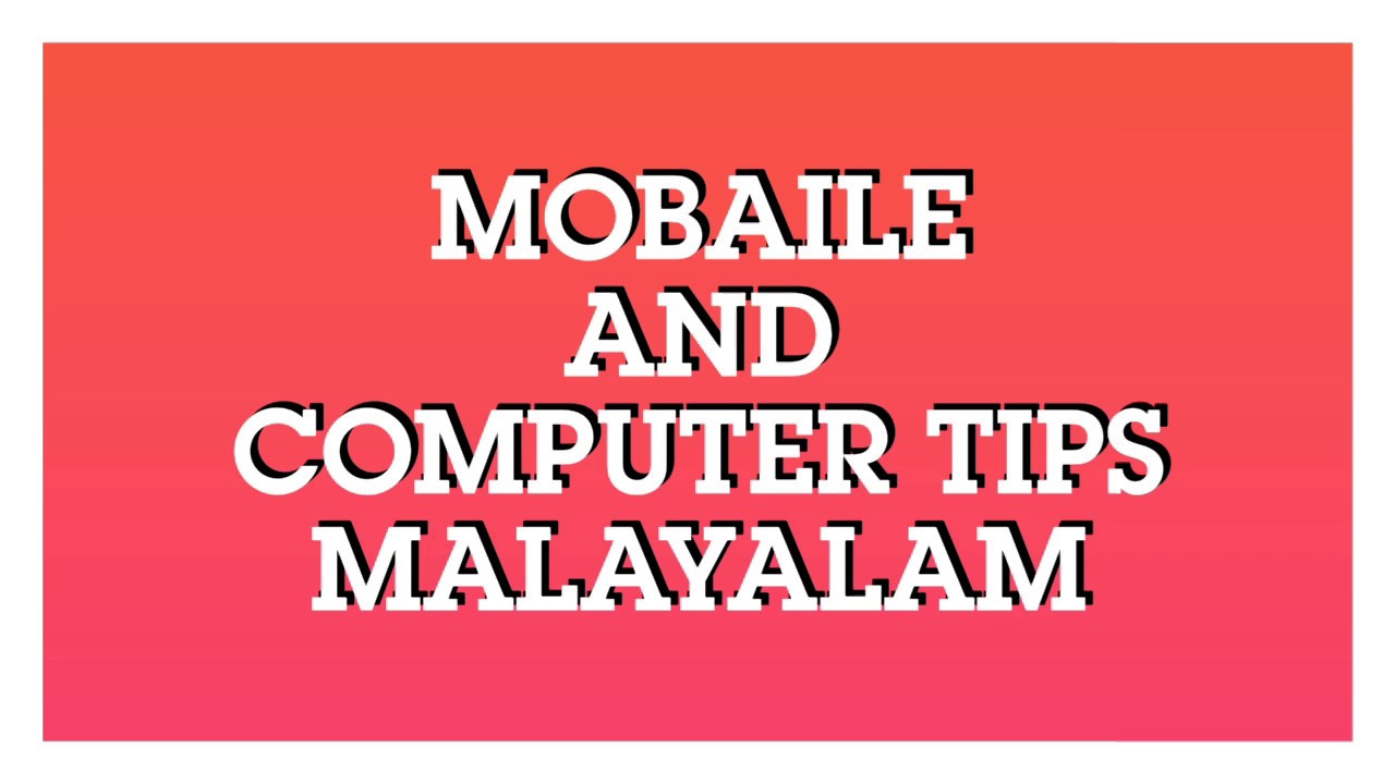 computer and mobile tips - YouTube